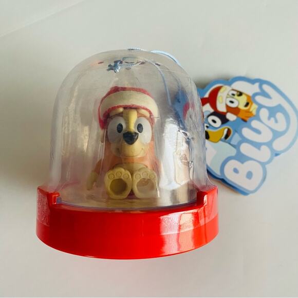 Moose Toys | Santa Hat Bingo Toy Ornament NWT Bluey - Picture 1 of 4